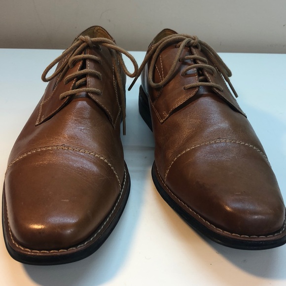 Sandro Moscoloni Brown Leather Derby Size 15 - Picture 3 of 10